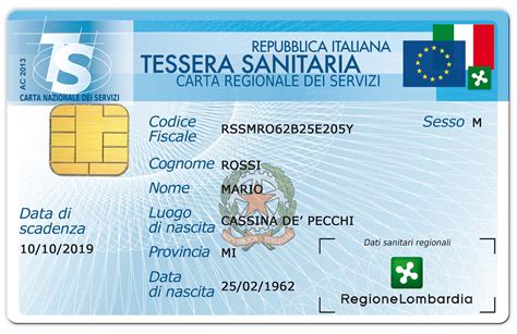 tessera sanitaria carta nazionale servizi